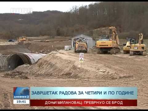 Radovi na tunelu HE Dabar, najznačajnijeg objekta sistema Gornji Horizonti