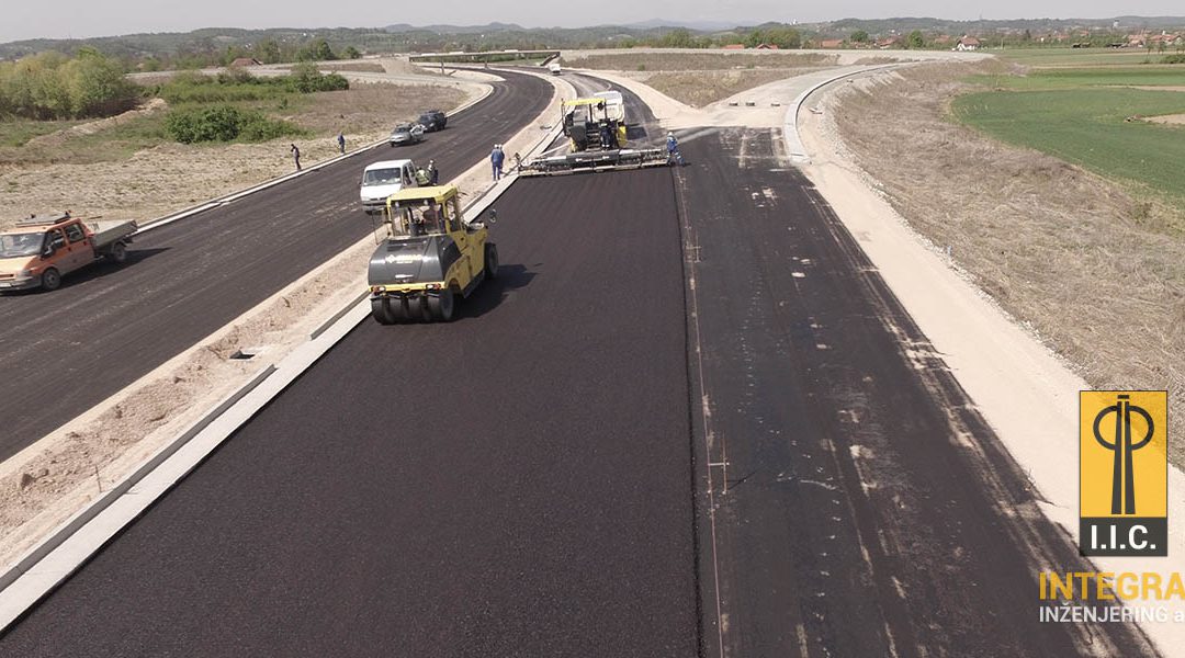 Banjaluka – Prnjavor motorway: First kilometres of asphalt are laid