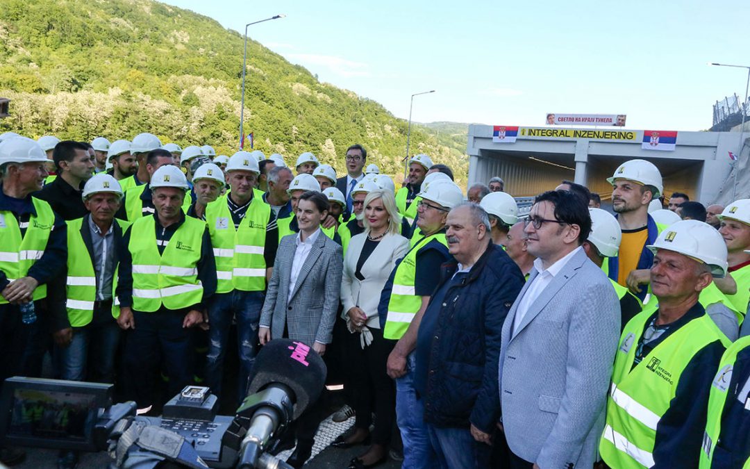 Svečano otvaranje autoputa – Koridor X u Srbiji