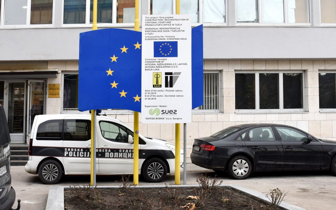 Izgradnja / rekonstrukcija Opštinskog i Kantonalnog suda i tužilaštva u Tuzli (Federacija BiH, Bosna i Hercegovina)