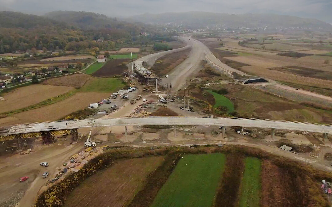 Motorway on Corridor 5C (Johovac – Rudanka): Status of works at the beginning of 2021