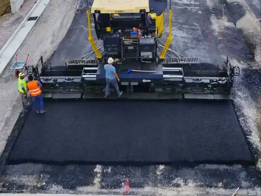 Asphalt Paving Begins on the Rača–Bijeljina Motorway